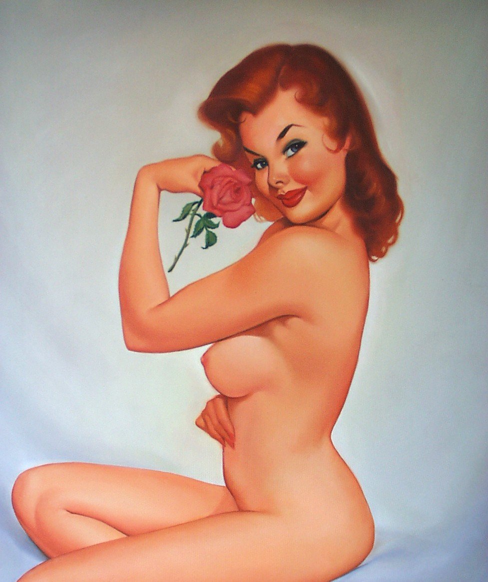 ilustraciones de Pin-up del Baron von Lind