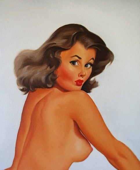 ilustraciones de Pin-up del Baron von Lind