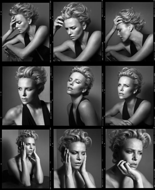 Fotografía de Vincent Peters, Charlize Theron.