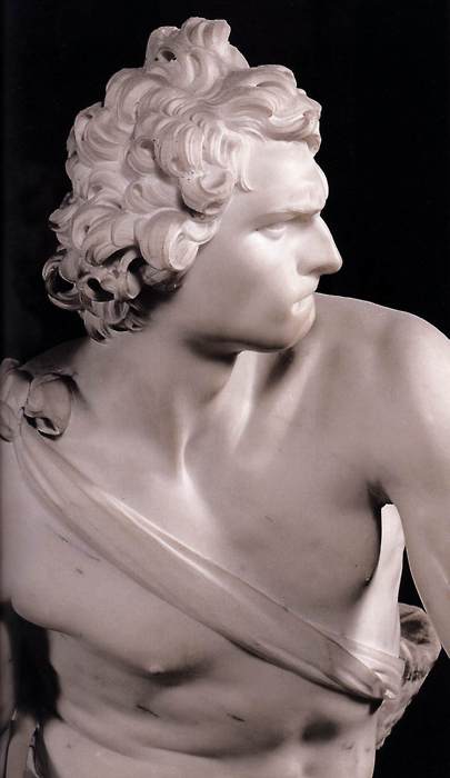 Gian Lorenzo Bernini, David, 1623. Roma, Borghese.