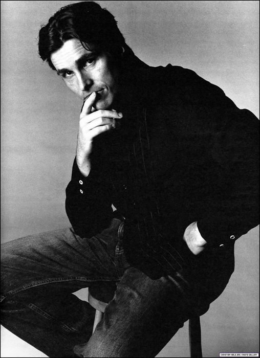 Christian Bale por David Bailey