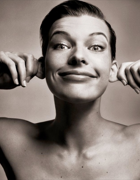 Fotografía de Vincent Peters, Milla jovovich.
