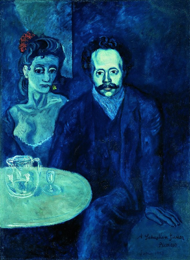 Período azul de Picasso