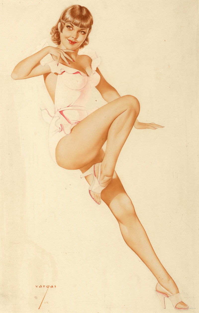 Vargas Girls, las ilustraciones de pin-ups de Alberto Vargas