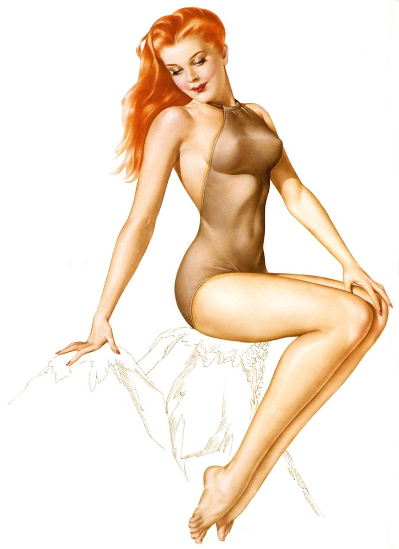 Vargas Girls, las ilustraciones de pin-ups de Alberto Vargas