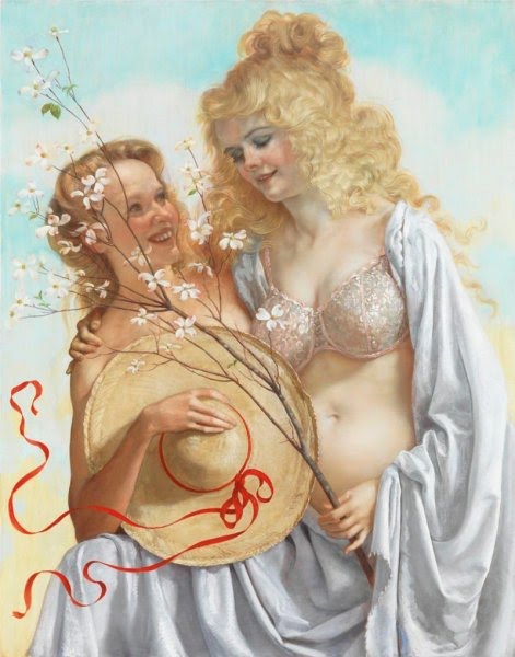 John Currin NSFW pintura Cultura Inquieta13