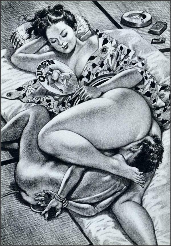 Namio Harukawa, ilustración shunga