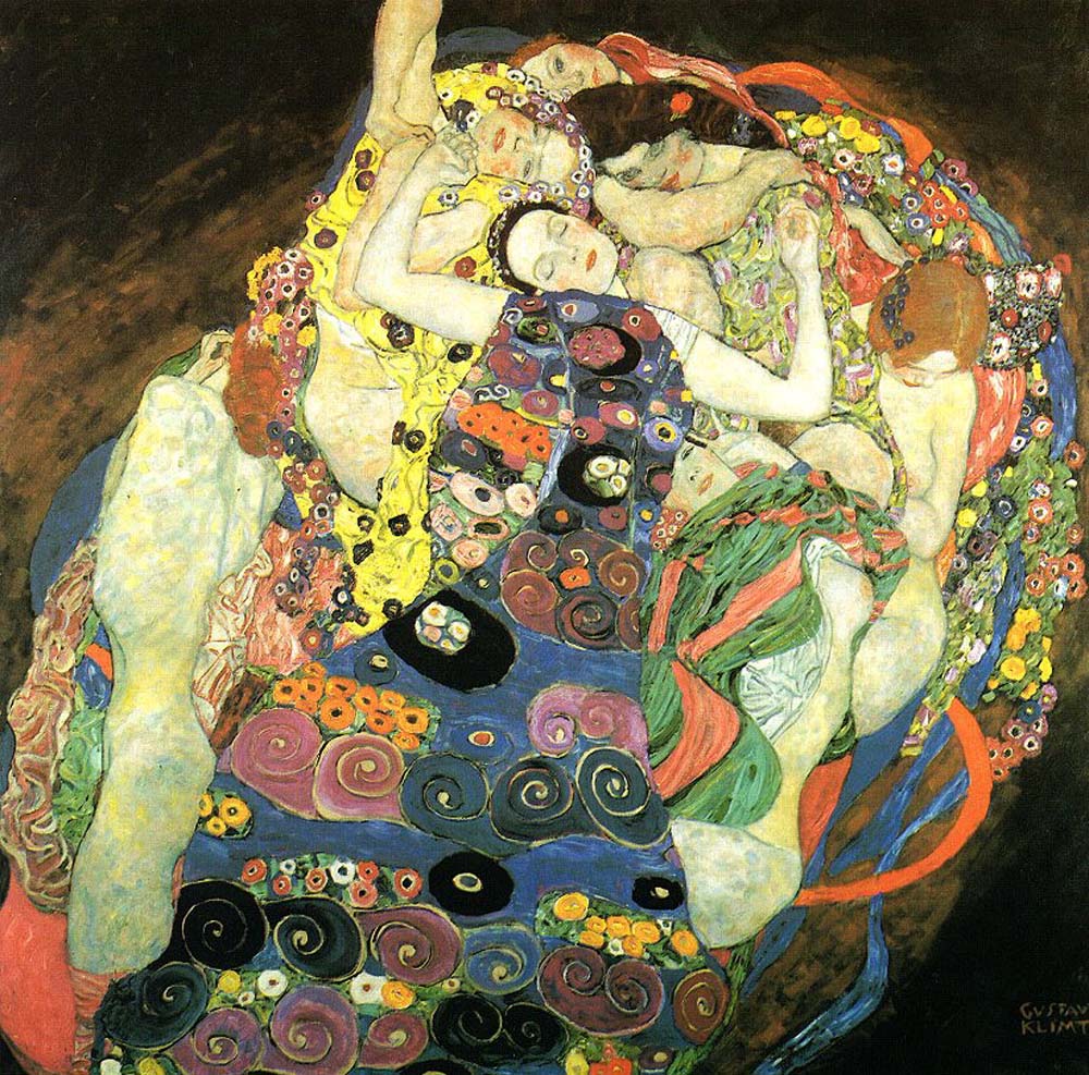klimt the maiden