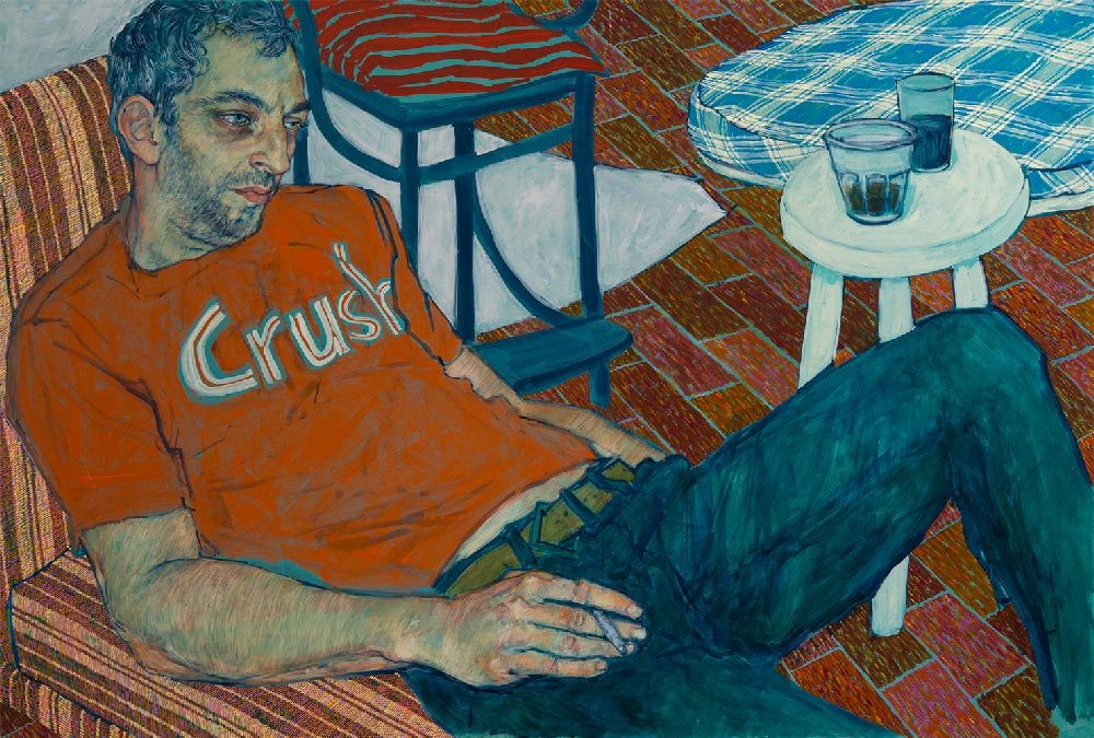 Hope Gangloff 13 pintura ilustracion juventud cultura pop retratos sociedad