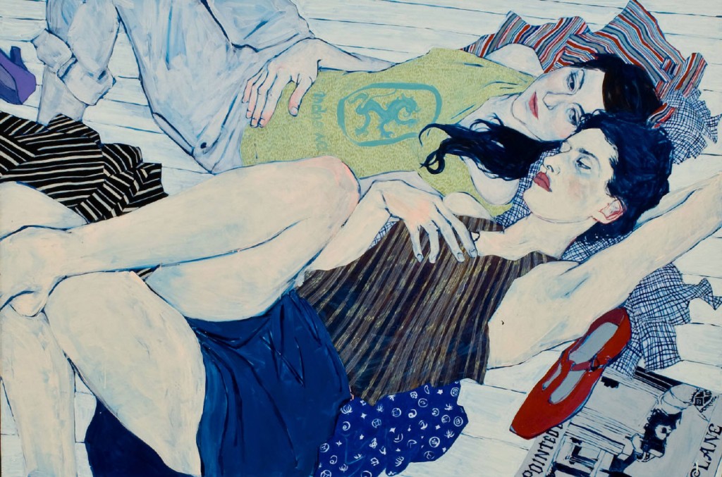Hope Gangloff 8 pintura ilustracion juventud cultura pop retratos sociedad