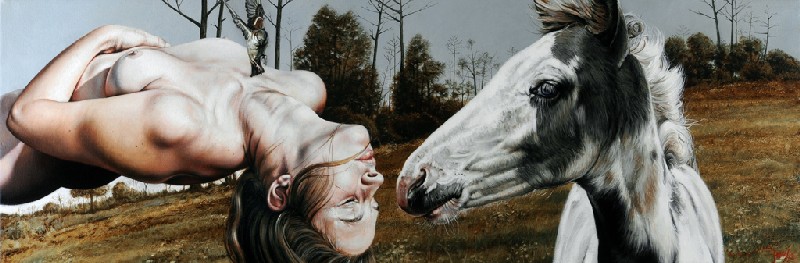 Mujer y caballo