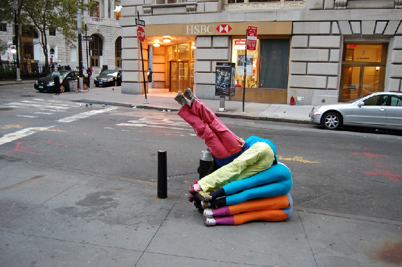 Willi Dorner, Bodies in Urban Spaces