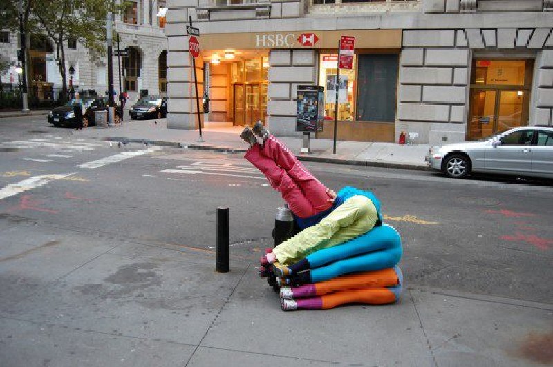Willi Dorner, Bodies in Urban Spaces