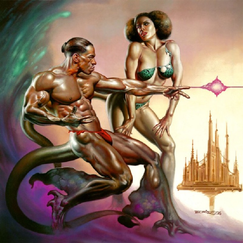 Ilustraciones de Boris Vallejo