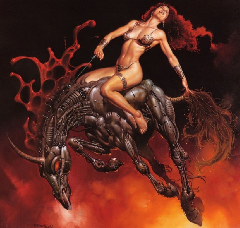 Ilustraciones de Boris Vallejo