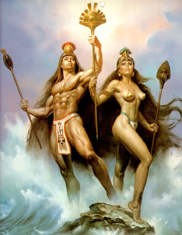 Ilustraciones de Boris Vallejo