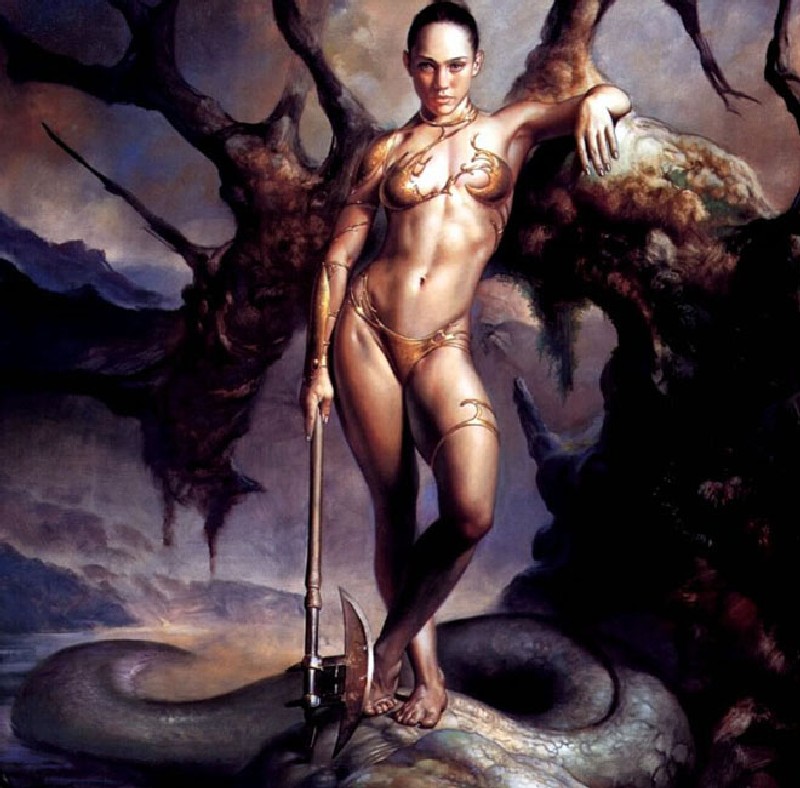 Ilustraciones de Boris Vallejo