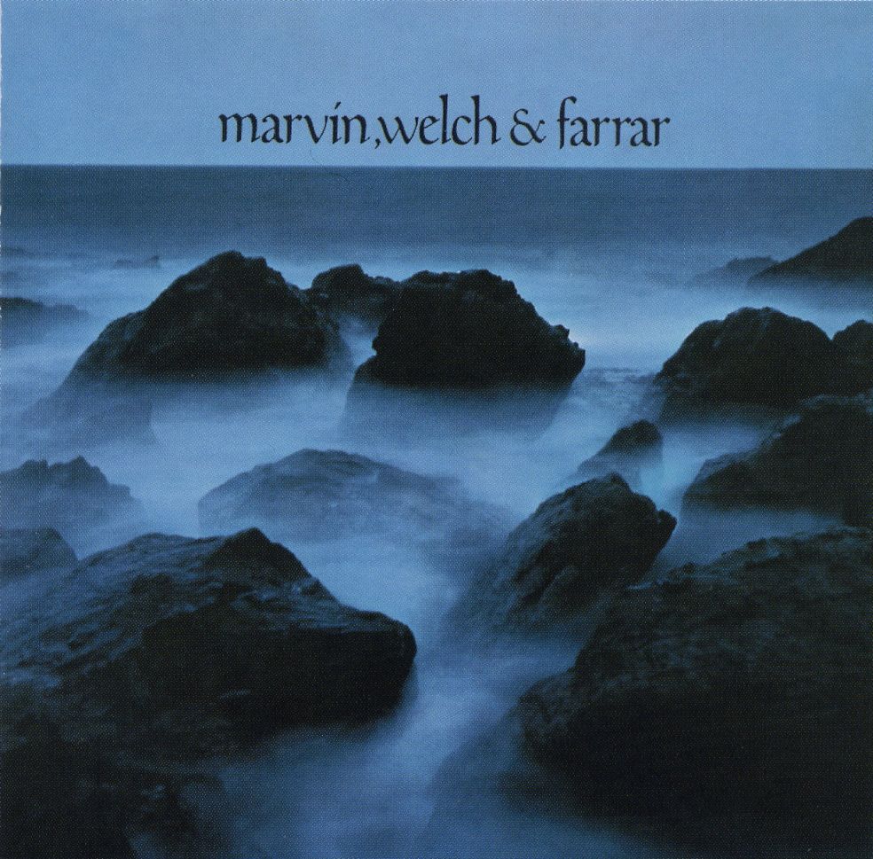 Portada del disco "Marvin, Welch & Farrar" (1971). Hipgnosis