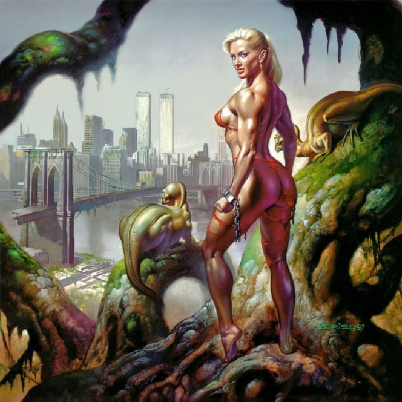 Ilustraciones de Boris Vallejo