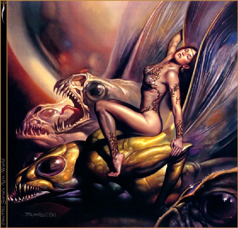 Ilustraciones de Boris Vallejo