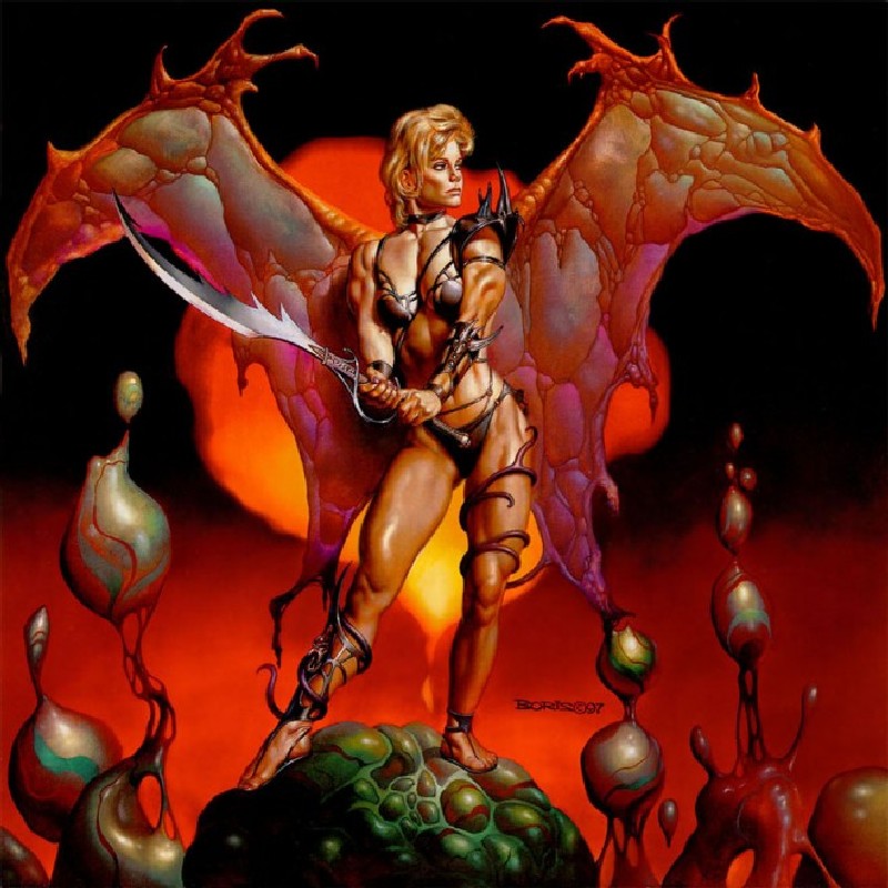Ilustraciones de Boris Vallejo