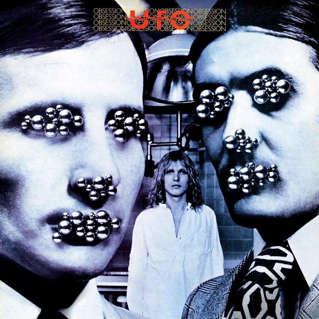 Portada del disco de Ufo, "Obsession" (1978). Hipgnosis
