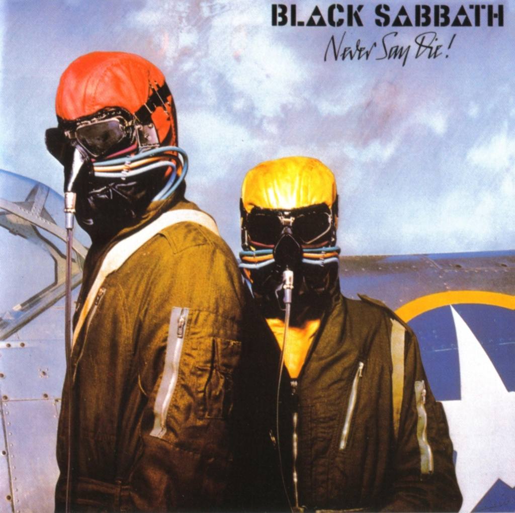 Portada del disco de Black Sabbath, "Never Say Die!" (2009). Hipgnosis