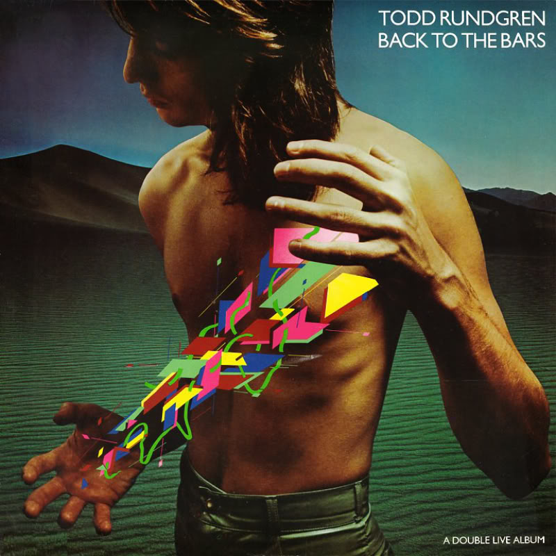 Portada del disco de Todd Rundgren, "Back to the Bars" (1978). Hipgnosis