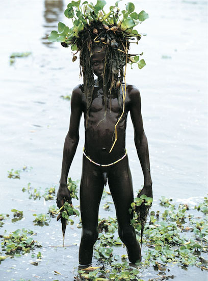 Dinka grupo étnico del sur de Sudán