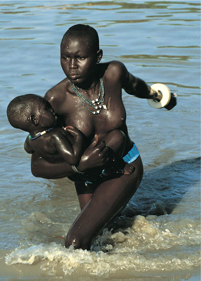 Dinka grupo étnico del sur de Sudán