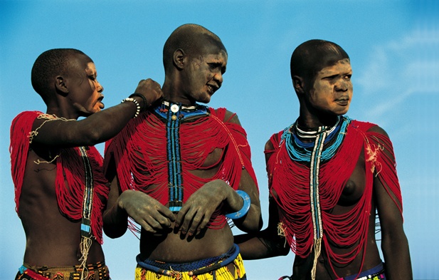 Dinka grupo étnico del sur de Sudán