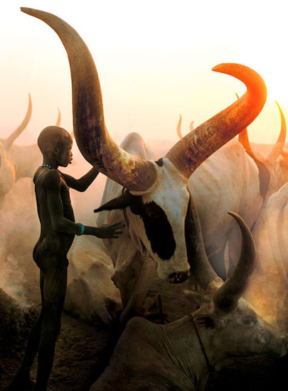 Dinka grupo étnico del sur de Sudán