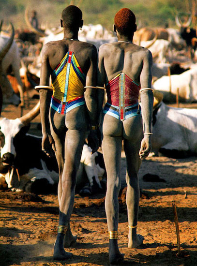 Dinka grupo étnico del sur de Sudán