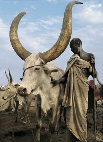Dinka grupo étnico del sur de Sudán