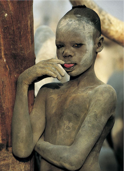 Dinka grupo étnico del sur de Sudán