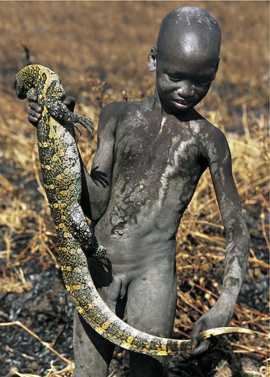 Dinka grupo étnico del sur de Sudán