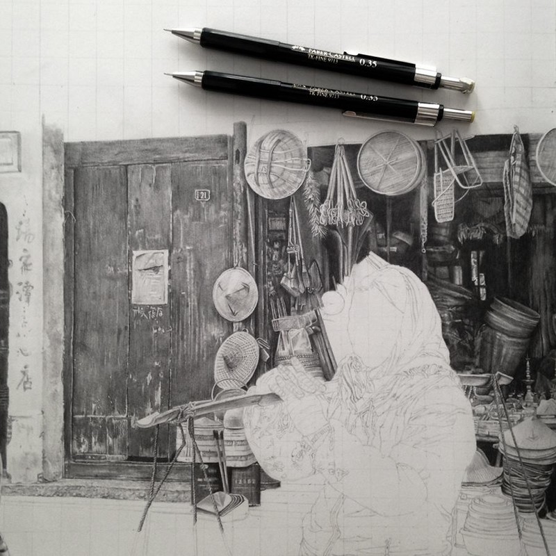 Monica Lee ilustraciones realistas