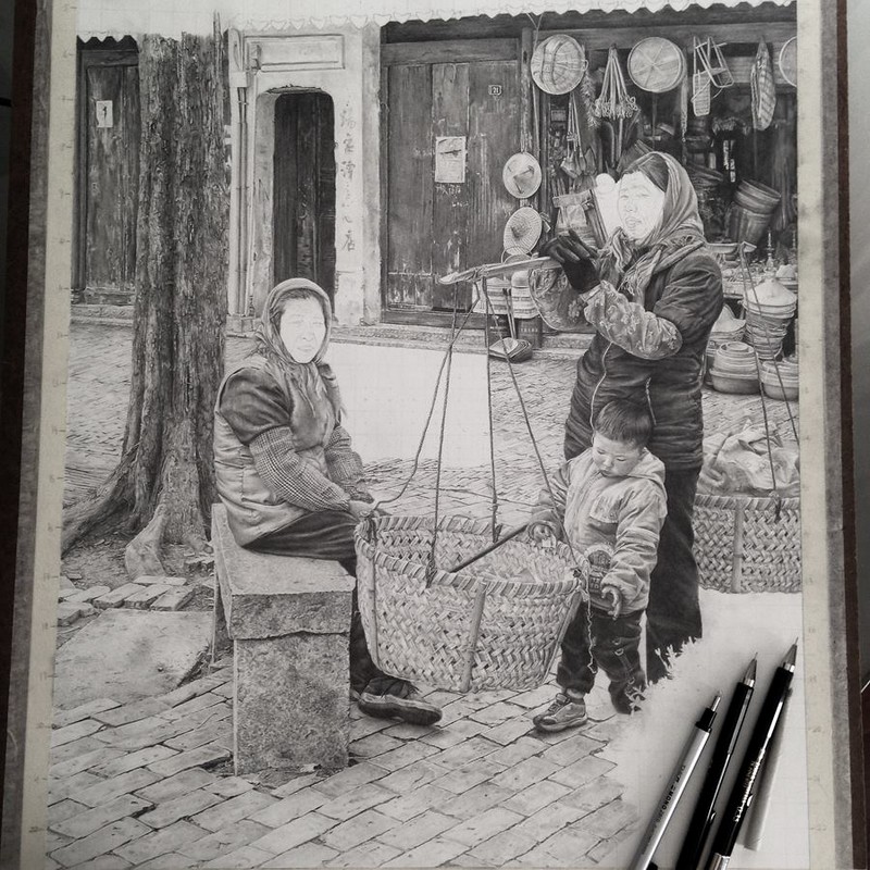 Monica Lee ilustraciones realistas