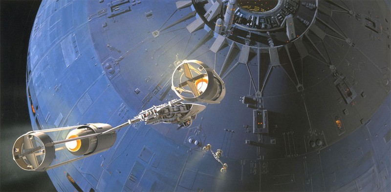 Ilustraciones originales de la película Star Wars