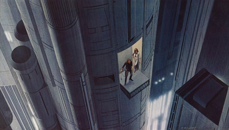 Ilustraciones originales de la película Star Wars