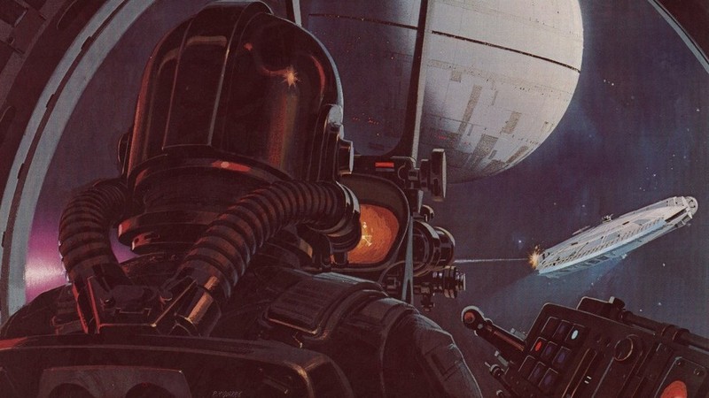 Ilustraciones originales de la película Star Wars