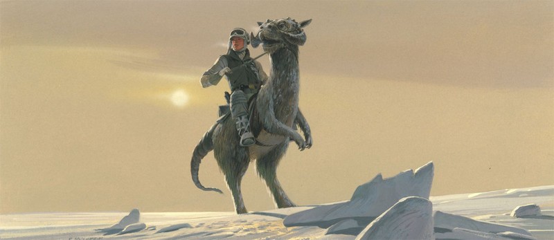Ilustraciones originales de la película Star Wars