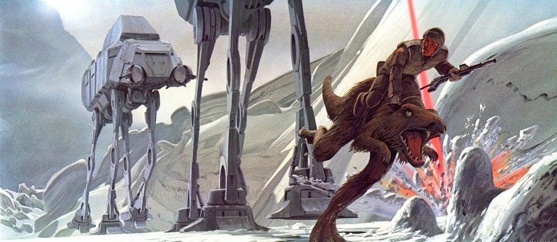 Ilustraciones originales de la película Star Wars