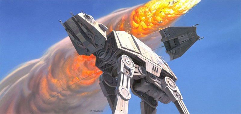 Ilustraciones originales de la película Star Wars