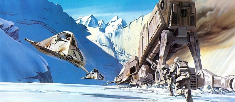 Ilustraciones originales de la película Star Wars