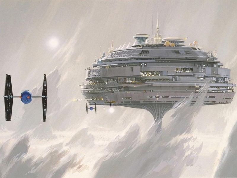 Ilustraciones originales de la película Star Wars