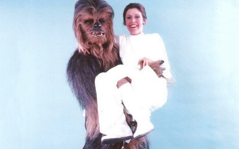 Fotografía del rodaje de Star Wars