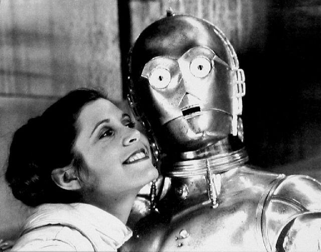 Fotografía del rodaje de Star Wars