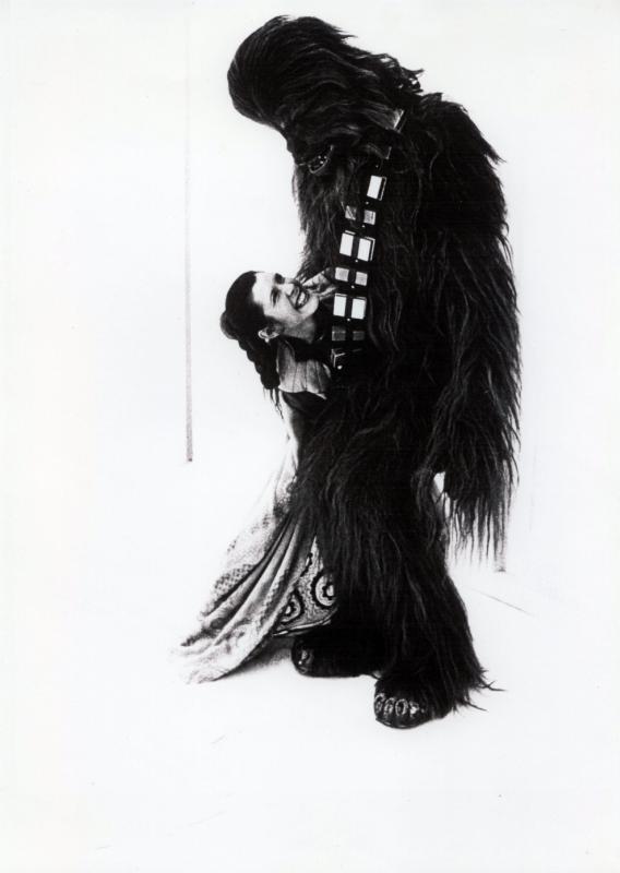 Fotografía del rodaje de Star Wars