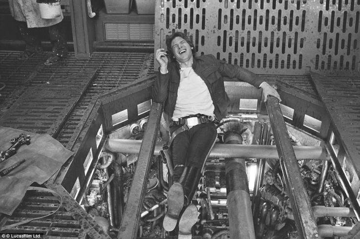 Fotografía del rodaje de Star Wars